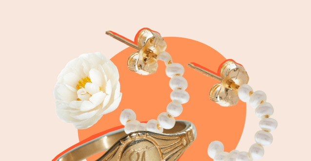 jewelry collage
