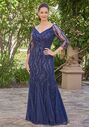 Jade Couture Mother of the Bride by Jasmine K258022 Blue Mother Of The Bride Dress - thumbnail - 2