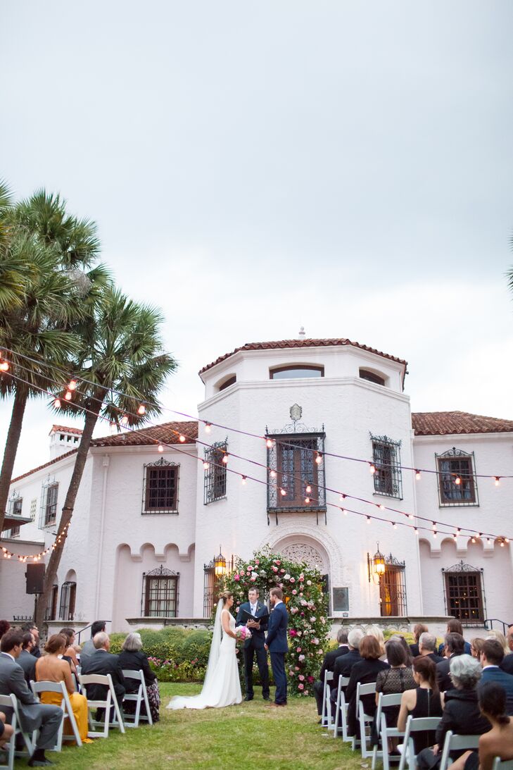 “I wrote the entire ceremony and my brother-in-law, the officiant, added personal notes and jokes,” Alicia says. “Ian and I wrote our own vows and it was the most important and probably the most memorable part of the wedding experience.”