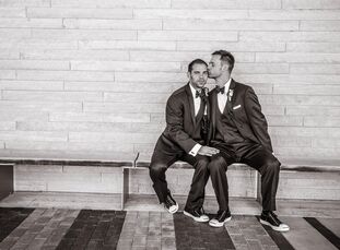 As students at Minnesota State University, Andy (36 and a firefighter) and Nick (36 and a bank manager) met in late 1998 in Mankato. "We first connect