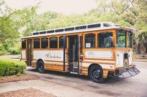 Charleston Trolley Wedding Party Transportation