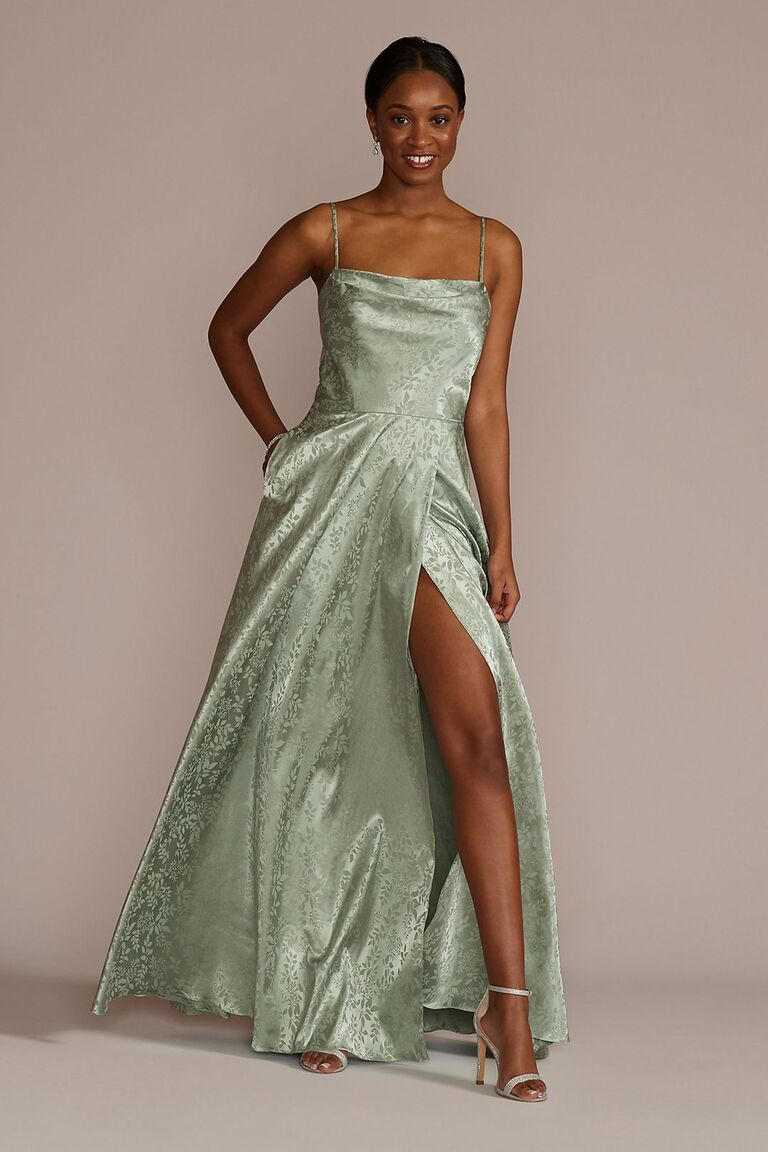 23 Sage Green Bridesmaid Dresses For Every Style