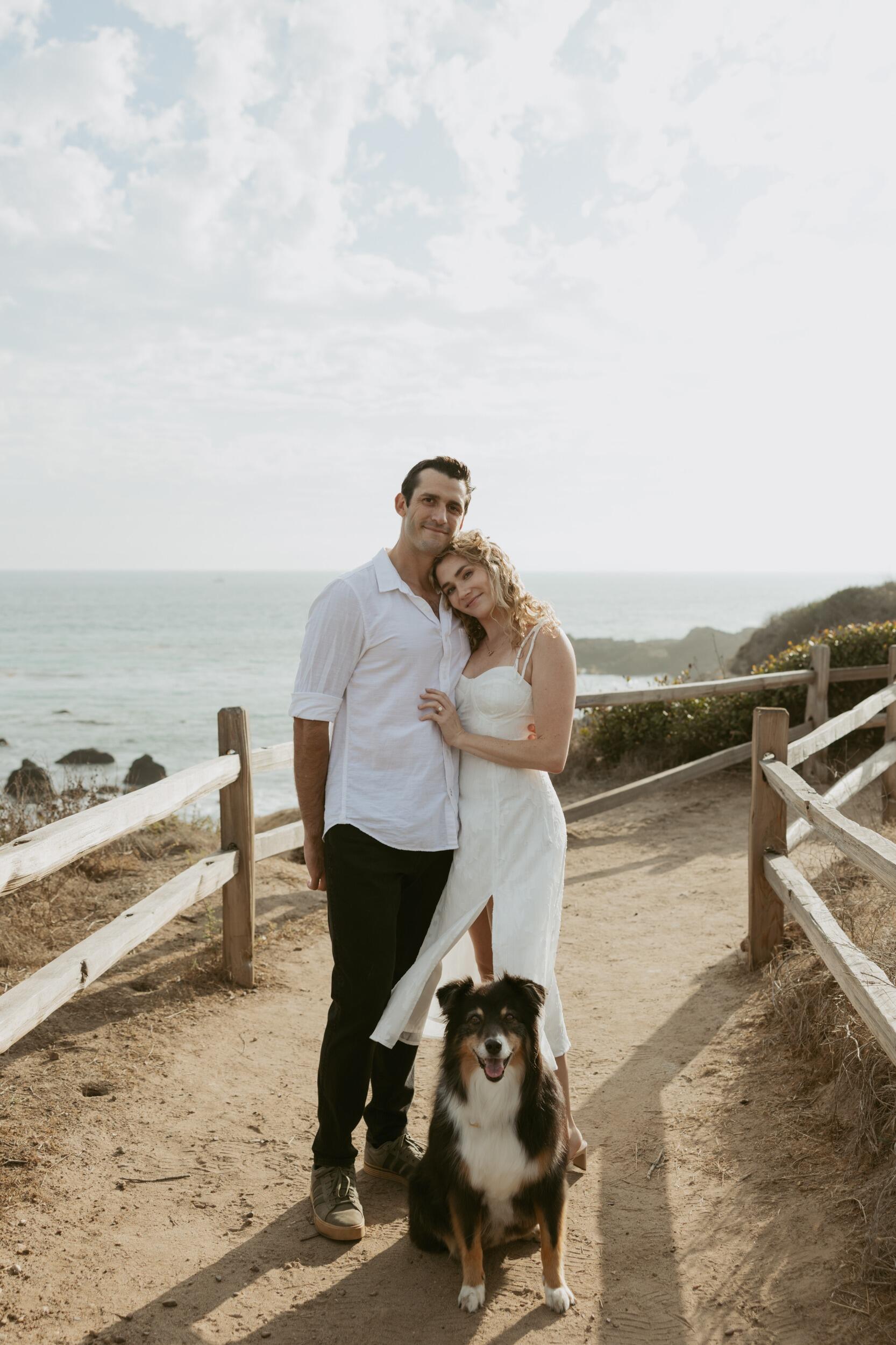 Our little family! Ready to tie the knot. 💕