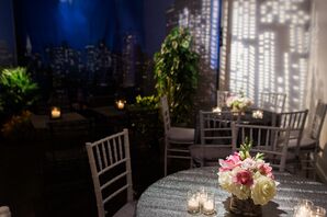 Modern Restaurant Wedding Reception