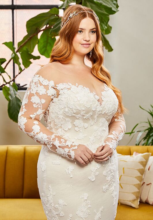 Beloved by Casablanca Bridal BL320 Lorelei Mermaid Wedding Dress - 3