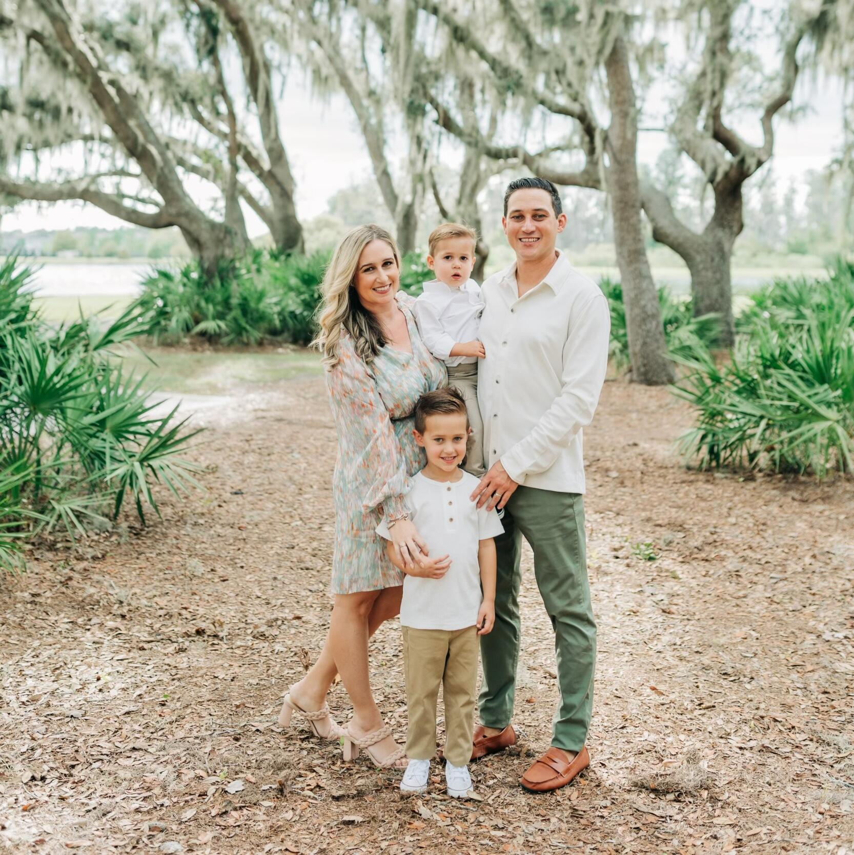 Brian, Kerri, Hudson and Liam Marx
