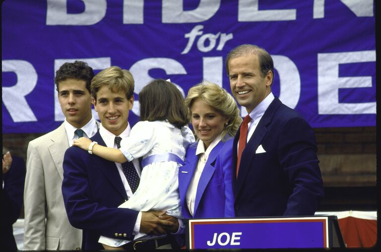joe biden hunter beau jill biden family