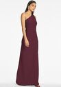 Sachin & Babi Cece Gown - Deep Wine One Shoulder Bridesmaid Dress - thumbnail - 3