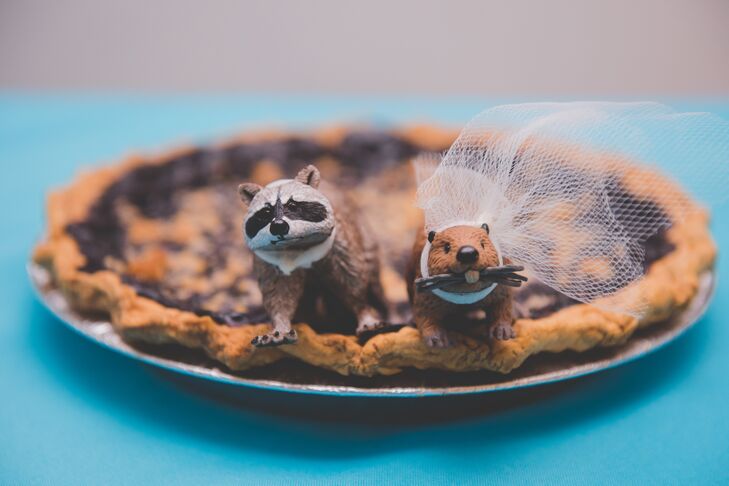 Pie with Animal Toppers
