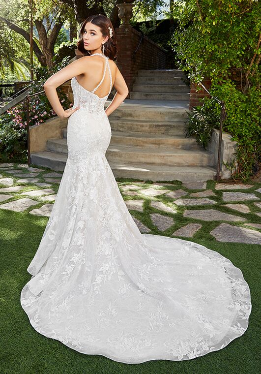 Casablanca Bridal 2399 Annika Mermaid and Trumpet Wedding Dress - 5