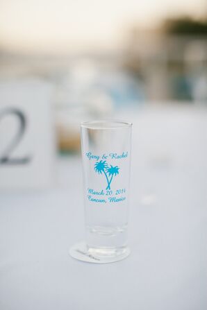 Custom Shot Glass Destination Wedding Favors