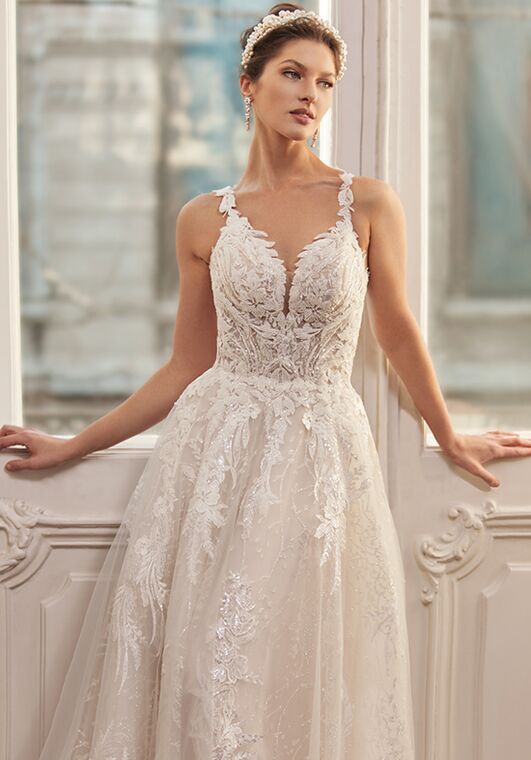 Moonlight Couture H1510 A-Line Wedding Dress - 3