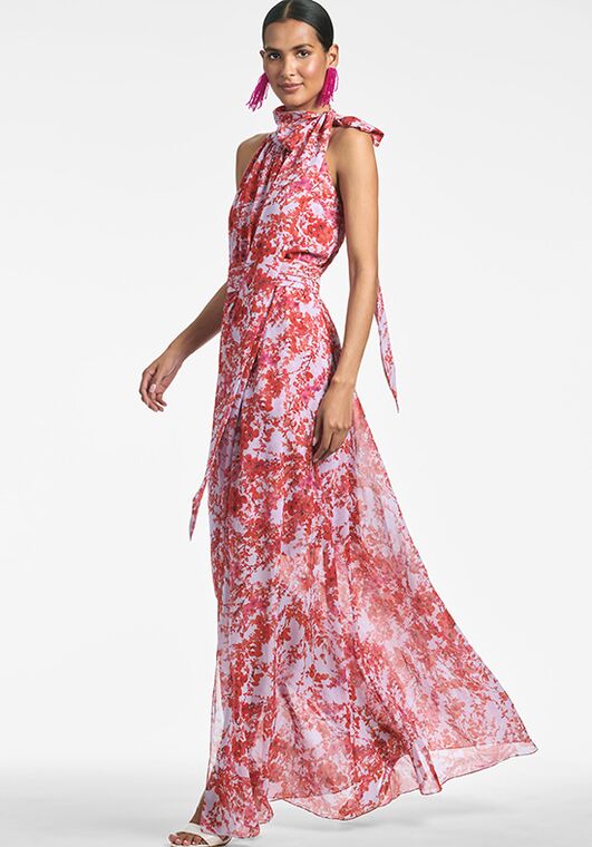 Sachin & Babi Kayla Gown - Amaranths Spray Bridesmaid Dress - 2