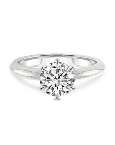 Friendly Diamonds Classic Princess, Asscher, Cushion, Emerald, Marquise, Pear, Radiant, Round, Oval Cut Engagement Ring