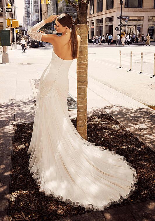 Morilee by Madeline Gardner Jackie, 15006 Fit-and-Flare Wedding Dress - 2
