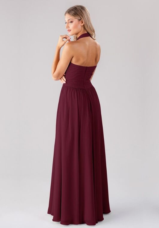 Kennedy Blue Ginger Halter Bridesmaid Dress - 2