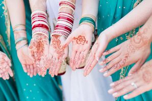 Classic Mehndi and Choora