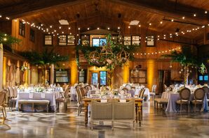 Rustic Wedding Reception at Spruce Mountain Ranch