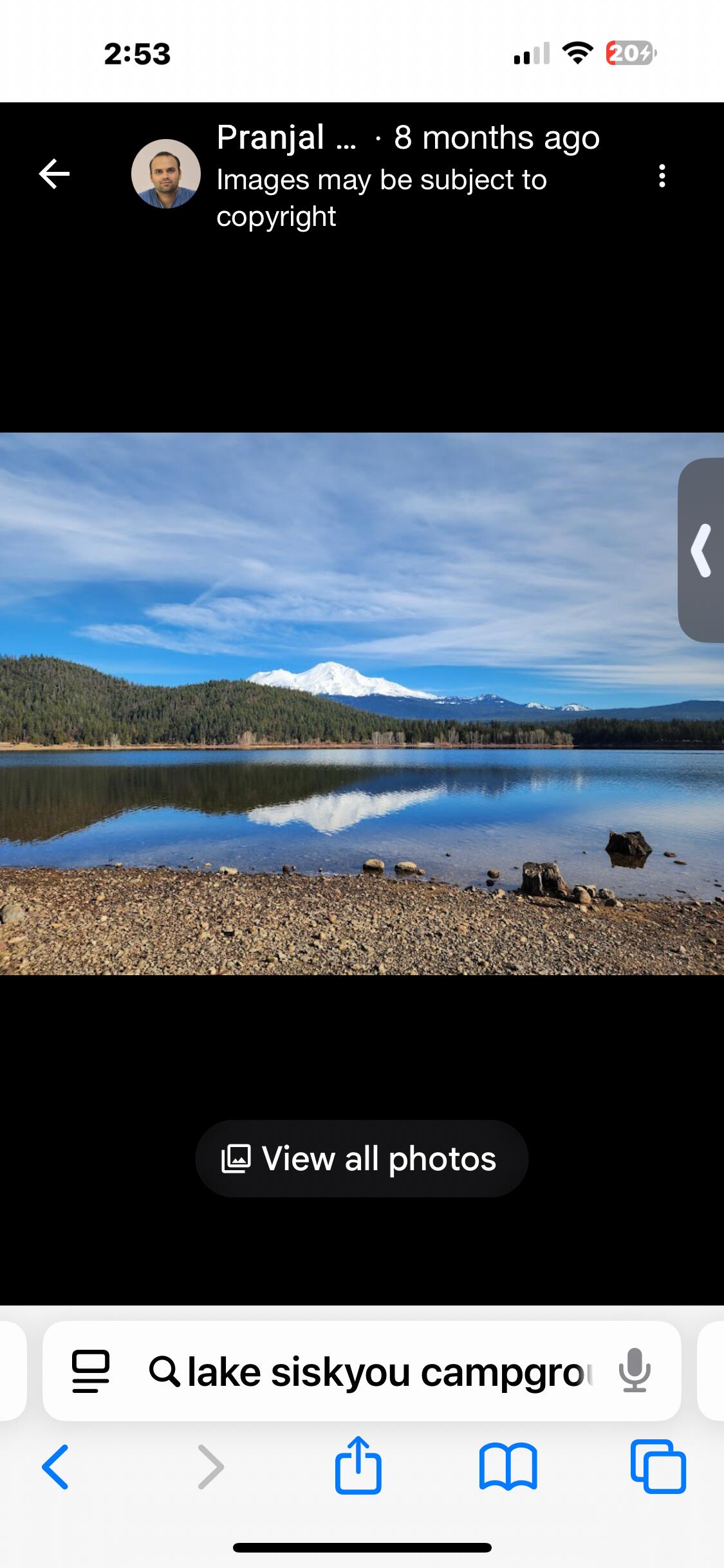 Picture of Lake Siskiyou Campground