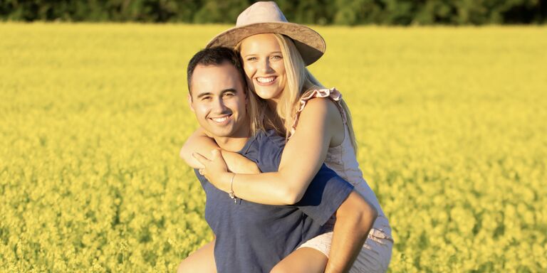 Olivia & Isaac Home Page Banner