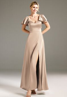 AW Bridal AW LOTUS DRESS V-Neck Bridesmaid Dress