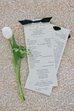 Wedding Program