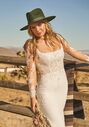 Lillian West 66253 Fit-and-Flare Wedding Dress - thumbnail - 2