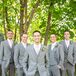 Groomsmen in Gray Suits