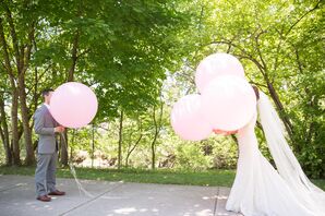 Collin and Adrienne Balloon First Look