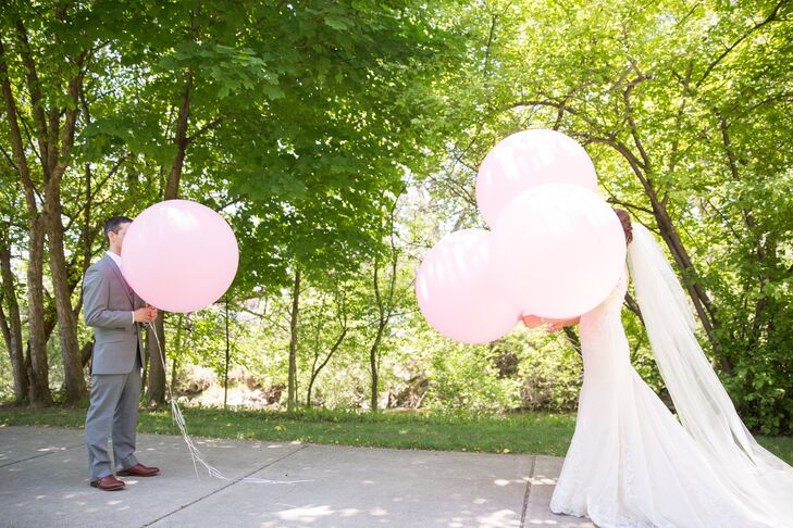 Collin and Adrienne Balloon First Look
