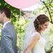 Bride and Groom with Balloon
