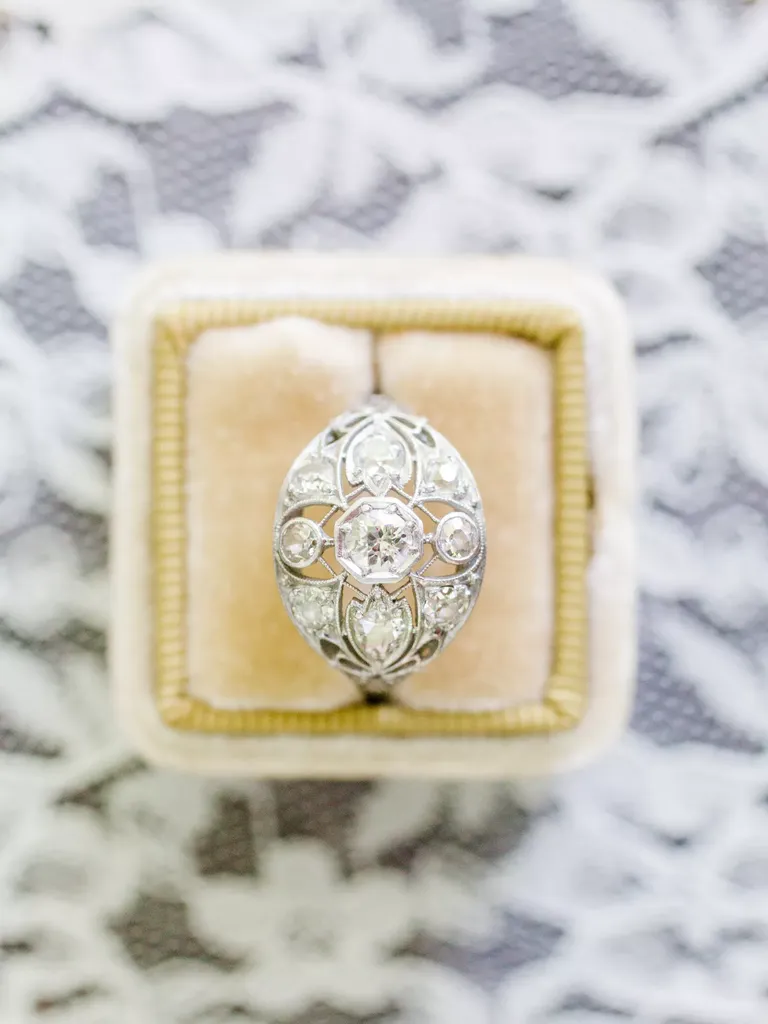 Vintage Art Deco Engagement Ring