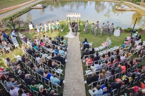 A Waterfront Ceremony in Ridgeway, South Carolina