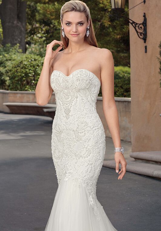 Casablanca Bridal 2320 Paige Mermaid Wedding Dress - 3