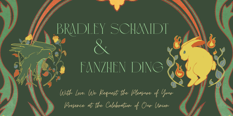 Fanzhen & Bradley Home Page Banner