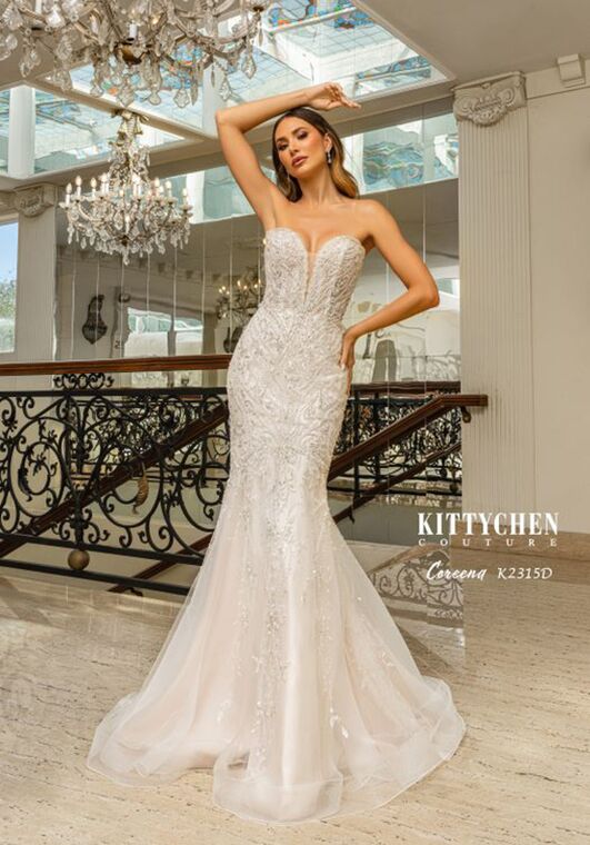 KITTYCHEN Couture COREENA REMI, K2315 Fit-and-Flare Wedding Dress - 3