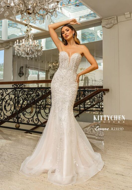 KITTYCHEN Couture COREENA REMI, K2315 Mermaid Wedding Dress - 3