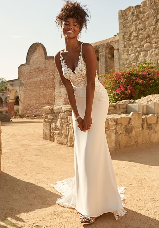 Maggie Sottero BAXLEY Sheath Wedding Dress - 2