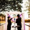 Mardi Gras and Rainbows Inspired This Glam Wedding at Fort Conde Inn in Mobile, Alabama