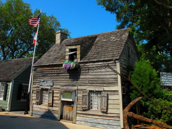Picture of Oldest Wooden Schoolhouse