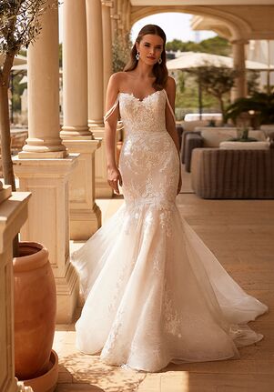 Moonlight Collection J6918 Mermaid Wedding Dress