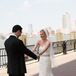 Lace Strapless Mermaid Wedding Gown