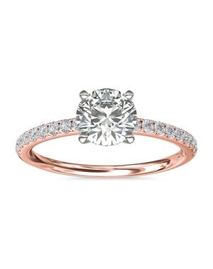 Blue Nile Round Cut Engagement Ring