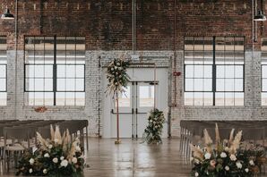 Industrial Warehouse Ceremony at The Theodore in Birmingham, Alabama