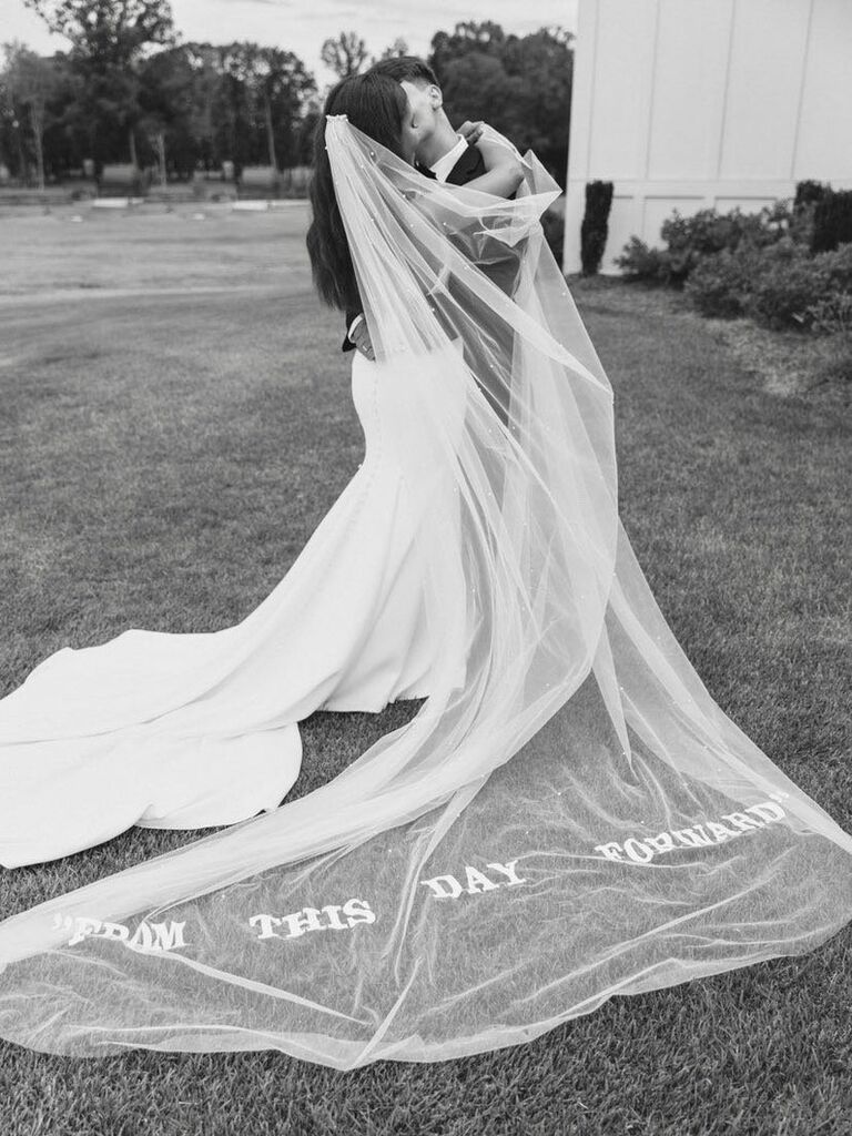 WeddingveilByGalinka bespoke wedding veil
