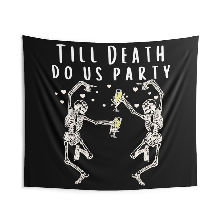 Black funny banner for a bachelorette party from Etsy. 