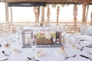 Spider Mum and Hydrangea Centerpieces