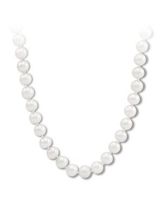 Kay Jewelers Cultured Pearl Necklace 10K Yellow Gold Wedding Necklace photo