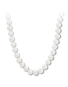 Kay Jewelers Cultured Pearl Necklace 10K Yellow Gold Wedding Necklace photo