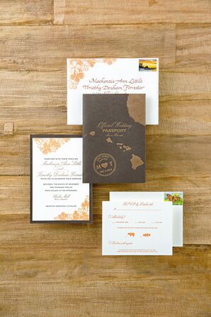 Destination Passport Invitations
